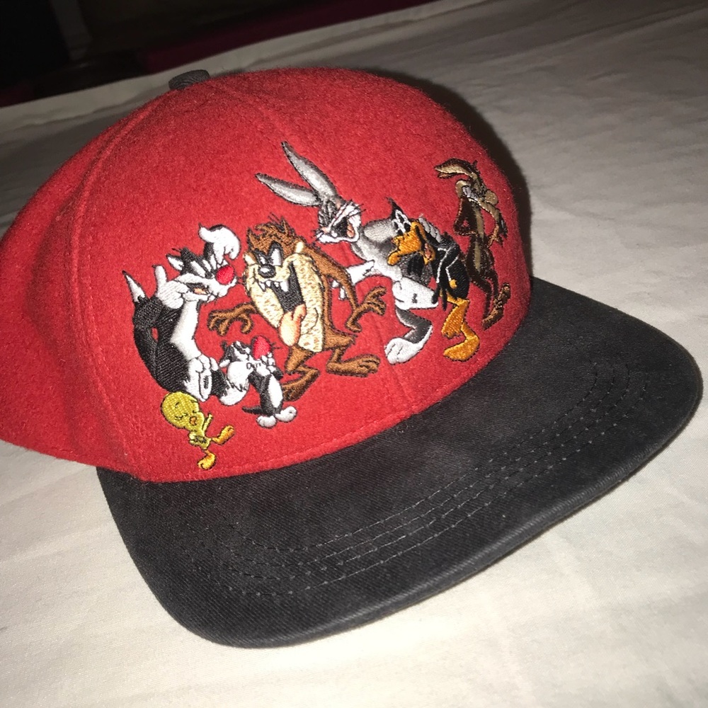 VINTAGE LOONEY TUNES HAT SNAPBACK AUTHENTIC 1990s